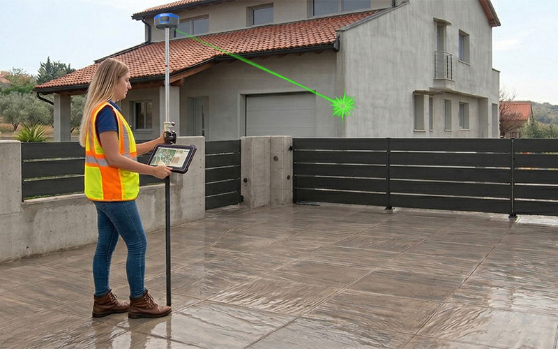 Snimanje nedostupnih točaka laserskim daljinomjerom